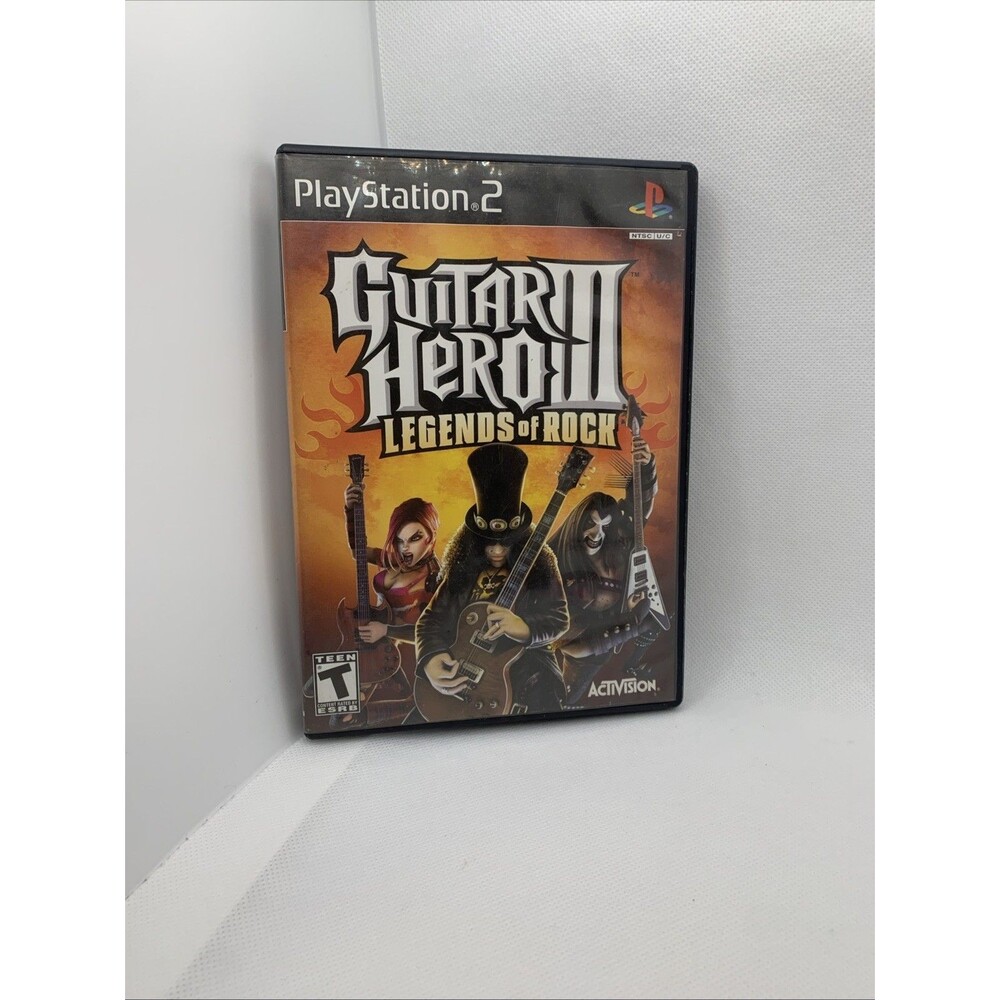 Guitar Hero 3 Legends of Rock | Sony Playstation 2 PS2 | Vintage Video Game